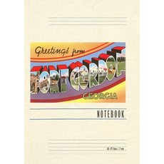 (英文圖書) Vintage Lined Notebook Greetings from Ft. Gordon 平裝版, Found Image Press, 英文