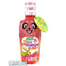 TKI鐵齒兒童漱口水420ml(草莓口味)不含色素酒精#氟 木糖醇, 420ml