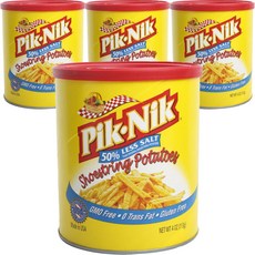 Pik-Nik 無麩質馬鈴薯條, 4罐, 113g