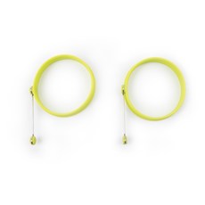 FOX RUN 矽膠蛋圈青檸綠, 2件