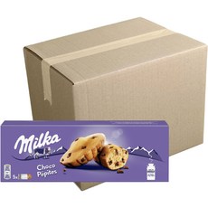 milka 妙卡 巧克力豆軟餅乾蛋糕 5包入, 4盒, 140g