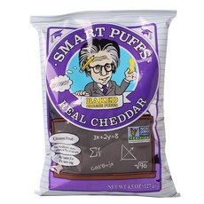 SMART PUFFS 烤芝士泡芙真正的切達干酪, 1個, 127克