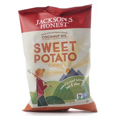 JACKSONS HONEST CHIPS 椰子油地瓜片, 1包, 34g