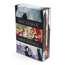 (英文圖書)Neil Gaiman/Chris Riddell 3-Book Box Set: Coraline; The Graveyard Book; Fortunat... Boxed Set, HarperCollins, 英文, 盒裝套書