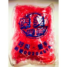 提拉圈 好用 量多 提圈 打包帶 綁提圈 湯繩 綁繩 束圈 紅繩子 麵店 小吃店【珊蒂豬•購物網】, 1個, 紅色