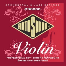 RotoSound #RS6000 小提琴弦 (Monel平滑纏繞) - 飛翔羽翼樂器行, 詳見包裝