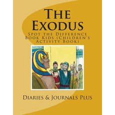 (英文圖書)The Exodus: Spot the Difference Book Kids (Children's Activity Book) 平裝版, Createspace Independent Pub..., 英文