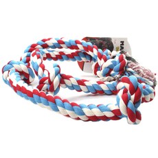 MAMMOTH 結拖輪狗繩玩具 XL, 1個, 混色