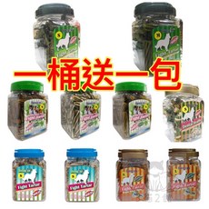3貓2館 BONE PLUS 小桶裝潔牙骨 750g BP潔牙骨 雙刷頭 六星 潔牙骨 薄荷草本, 綜合