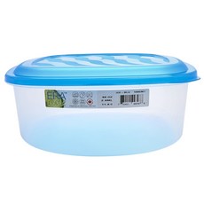 藍色帶塑料容器蓋, 1個, 2.8L