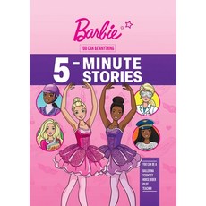 (英文圖書)Barbie: You Can Be Anything 5-Minute Stories 精裝版, Mattel, 英文