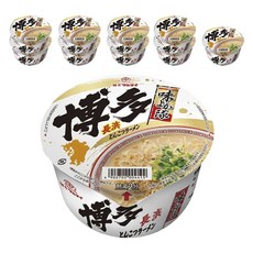MARUTAI 丸太 碗裝長濱豚骨博多拉麵 71g, 10入