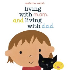 (英文圖書)Living with Mom and Living with Dad 精裝版, Candlewick Press (MA), 英文