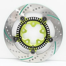 MASA競技車碟 浮動前碟盤 三陽SYM JET SL JET SR 多色, 光速綠