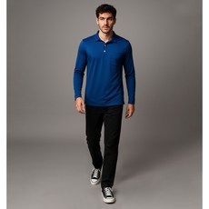 Litume 意都美 KS03S 男款抑菌抗臭排汗長袖Polo衫 吸濕快乾防曬UPF40 輕薄透氣 適合運動、戶外、登山、露營