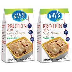 KAY'S NATURALS 無麩質蛋白薯片脆皮帕爾馬干酪, 2個, 140克