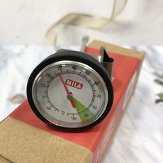 愛鴨咖啡 MILA 指針式溫度計 附防燙夾 精準測溫 烘焙料理適用, 1個