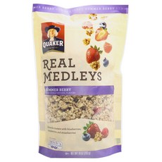 QUAKER 桂格 夏季莓果穀物麥片, 1袋, 283g