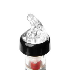 FOX RUN Fluffy Forge Pour Licker 油瓶噴口傾倒器, 1個, 黑+紅