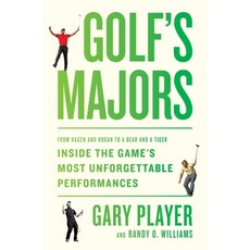 (英文圖書) Golf's Majors: From Hagen and Hogan to a Bear and a Tiger Inside the Game's Most Unforgettab... 精裝版, Dey Street Books, 英文