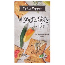 PARTNERS 低脂脆餅 辣胡椒口味, 1盒, 114g