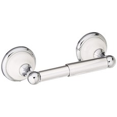 FranklinBrass 貝利尼衛生紙架, 1個, 拋光鉻+白