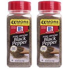 McCormick 味好美 細黑胡椒粉, 2罐, 170g