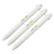 Pentel 飛龍文具 Calme靜暮系列三用輕油性筆 0.5mm, 3個, 白色