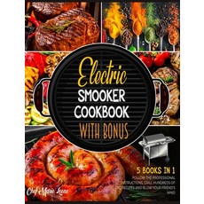 (英文圖書) Electric Smooker Cookbook with Bonus [5 Books in 1]: Follow the Professional Instructions Gr... 精裝版, Pit Boss Wood, 英文