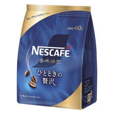 NESCAFE 雀巢咖啡 香味焙煎微奢咖啡豆, 60g, 1個, 1件