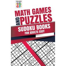 Math Games and Puzzles - Sudoku Books for Adults Easy 平裝版, Senor Sudoku, 英文