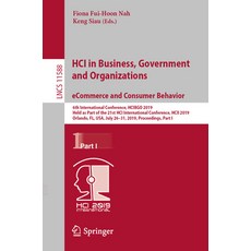 (英文圖書) Hci in Business Government and Organizations. Ecommerce and Consumer Behavior: 6th Internati... 平裝版, Springer, 英文