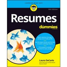 Resumes For Dummies 8th Edition 平裝版, 英文