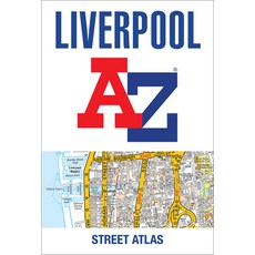(英文圖書) Liverpool A-Z Street Atlas 平裝版, Geographers' A-Z Map Compan..., 英文