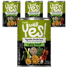 Campbell's 金寶 即食蔬菜麵湯罐頭, 4罐, 458g