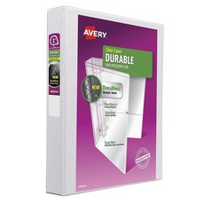 Avery Clear Cover 耐用 D 環活頁夾 2.5cm, 1個, 隨機發貨