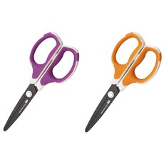 枕頭山 SDI 0925C 7吋 滑利剪 氟素不沾膠 超廣角 圓頭 安全 剪刀, 不挑色, 1支