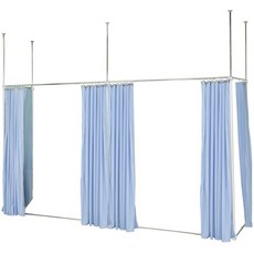 巴塞隆納 伸縮屏風 防塵隔離屏風, 天空藍, 1個