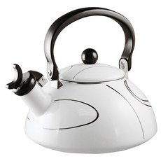 Corelle 康寧 植物印花煮水壺 2.1L, 簡單的線條