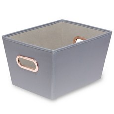 honey can do 小型帆布手提籃, 1個, 灰色