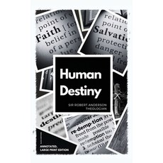 (英文圖書) Human Destiny: Large Print Edition - Annotated 精裝版, Alicia Editions, 英文