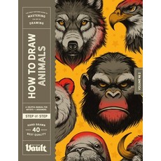 (英文圖書) How to Draw Animals 平裝版, Vault Editions Ltd, 英文