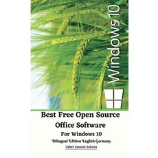 Best Free Open Source Office Software For Windows 10 Bilingual Edition English Germany 平裝版, Cyber Jannah Sakura Studio, 英語