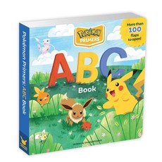 (英文圖書) Pokémon Primers： ABC Book Volume 1 Board Books, Pikachu Press, 英文, 硬頁書