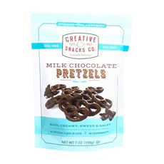 Creative Snacks 牛奶巧克力椒鹽脆餅, 1個, 198克