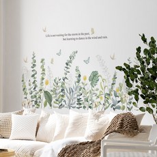 BYDOLL 牆貼 植物花卉無痕壁貼