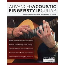 Advanced Acoustic Fingerstyle Guitar 平裝版, WWW.Fundamental-Changes.com, 英文