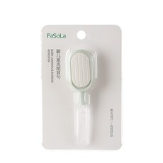 可拆卸嬰兒發光耳勺 寶寶挖耳朵工具 家用帶燈軟頭掏耳神器 成人可用, 綠色, 1個, 1