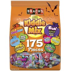 BRACH'S 萬聖節孩童綜合糖果 1.16kg, 1包, Sweetarts+Now Later+Bottlecaps+Lemonhead Chewy+Trolli Sour Bites+Super Bubble+Lemonhead+Jaw Busters