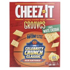 CHEEZ-IT Baked Snack Crackers餅乾 濃厚白切達起司口味, 1盒, 255g